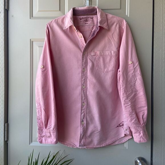 Margarita Ville Medium Men’s long sleeve button up shirt - Picture 1 of 12